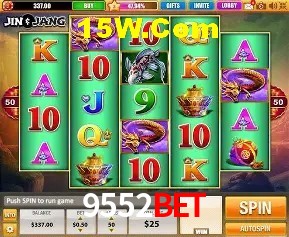 Jackpots e promoções na 9552Bet